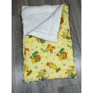 Vintage Sesame Street Big Bird Muppets Infant Sleeping Bag Sleep Sack Retro